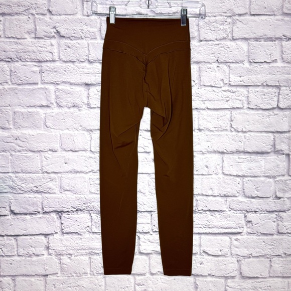 Gymshark x Whitney Simmons | Brown High-Waisted Leggings | XXS | EUC - Picture 3 of 4